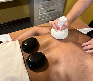 hot stone massage